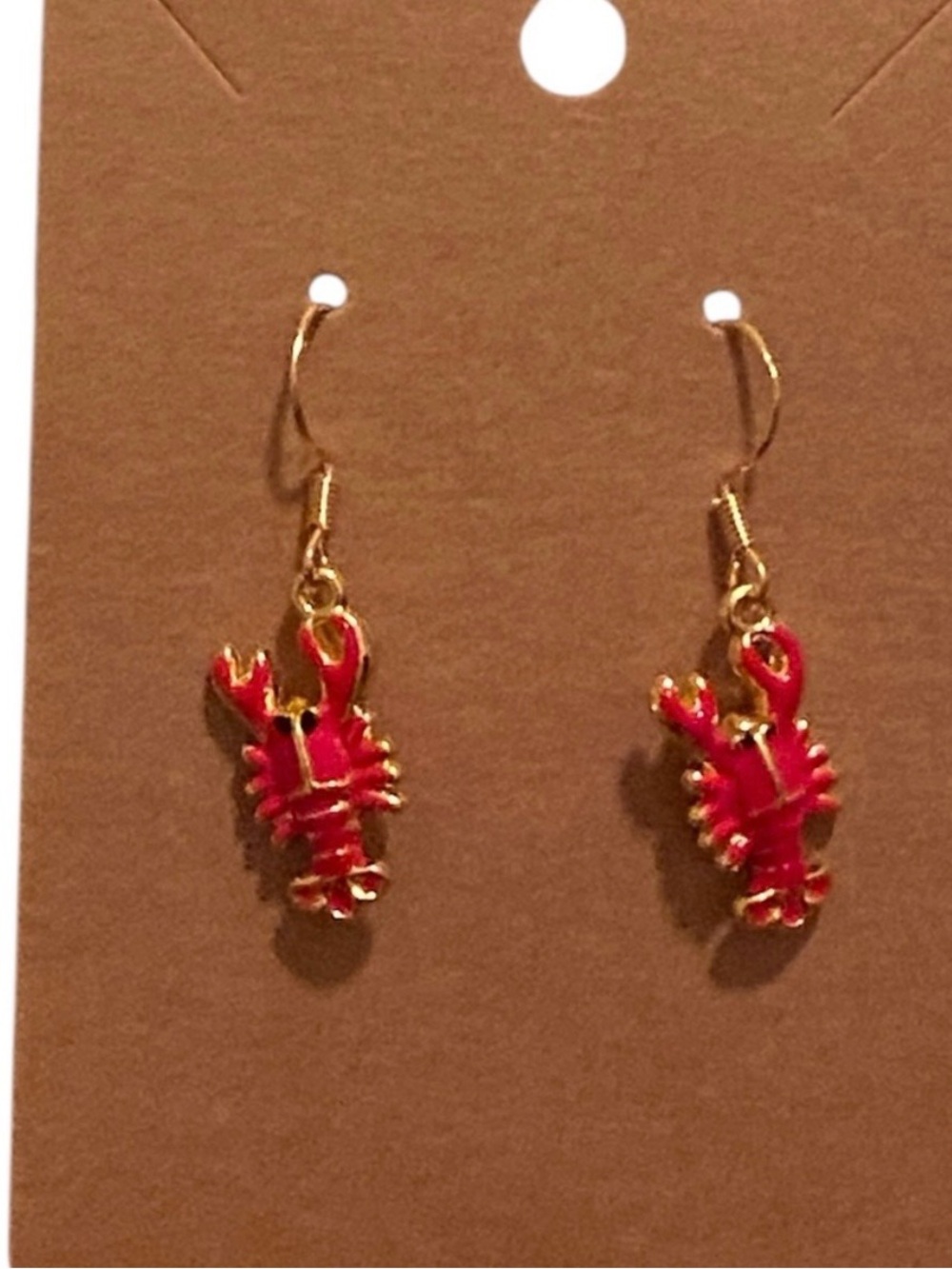 Red Lobster Earrings